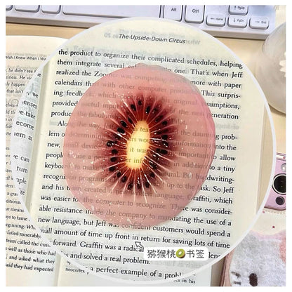 Cute Fixed Book Photo Bookmark Cartoon Creative Watermelon Fruit Bookmark