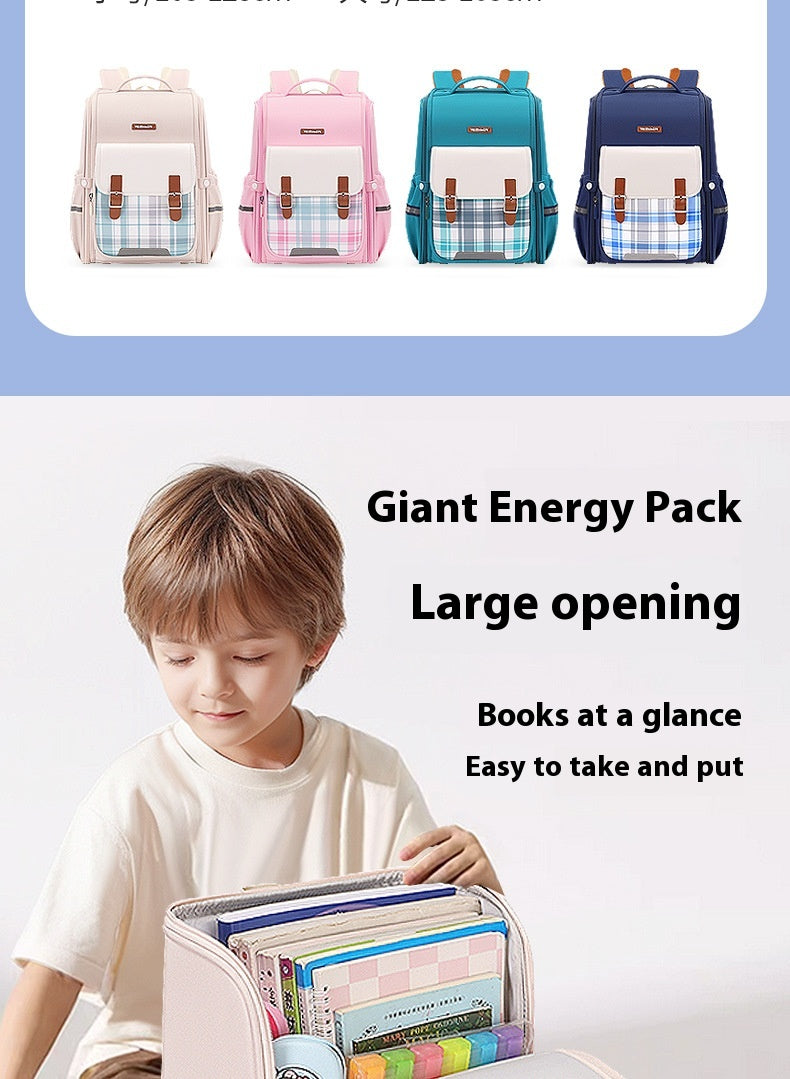 Student Schoolbag Lightweight And Large Capacity Backpack