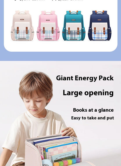 Student Schoolbag Lightweight And Large Capacity Backpack