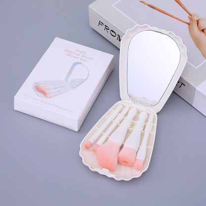 Nylon Blusher Brush Set | Mini Portable Travel Tool