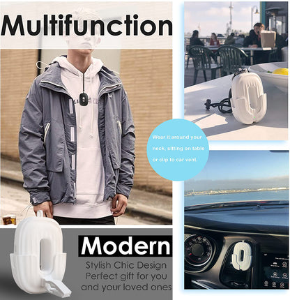 Portable Air Purifier | Negative Ion Necklace, Car Use