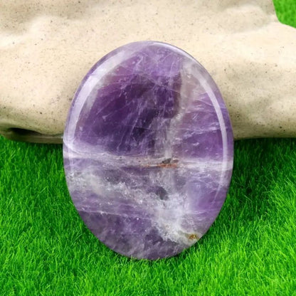Quartz Massage Stone | Oval, Crystal Healing Decor