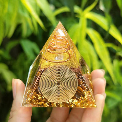 Synthetic Resin Pyramid | Handmade, 5CM to 10CM