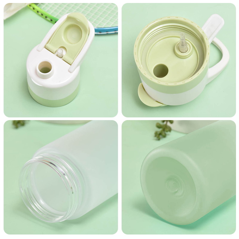 Plastic Spray Water Bottle | Large Capacity, White