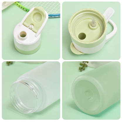 Plastic Spray Water Bottle | Large Capacity, White
