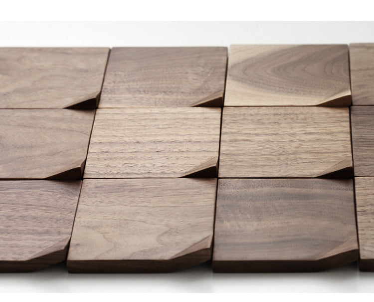 Wood Coaster | Black Walnut, Japanese Style