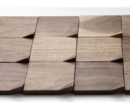 Wood Coaster | Black Walnut, Japanese Style