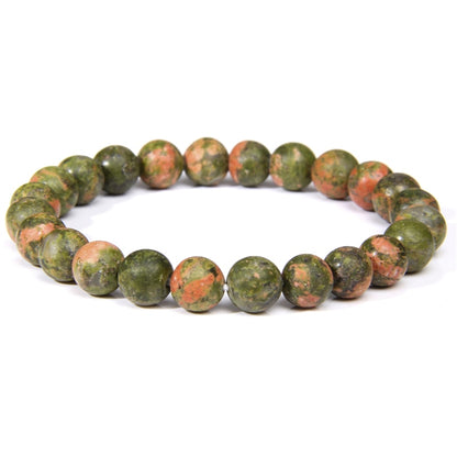 Healing Energy Polished Bracelet | 8 mm, Natural