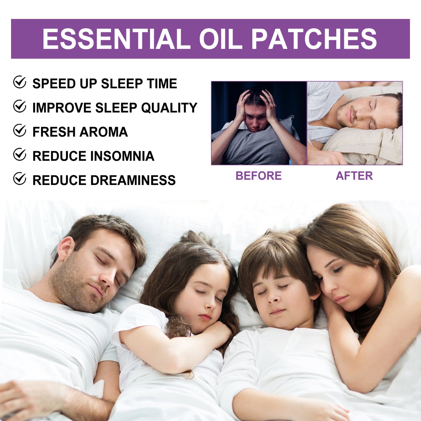 Essential Oil Goodnight Patch | Relaxing Sleep Aid