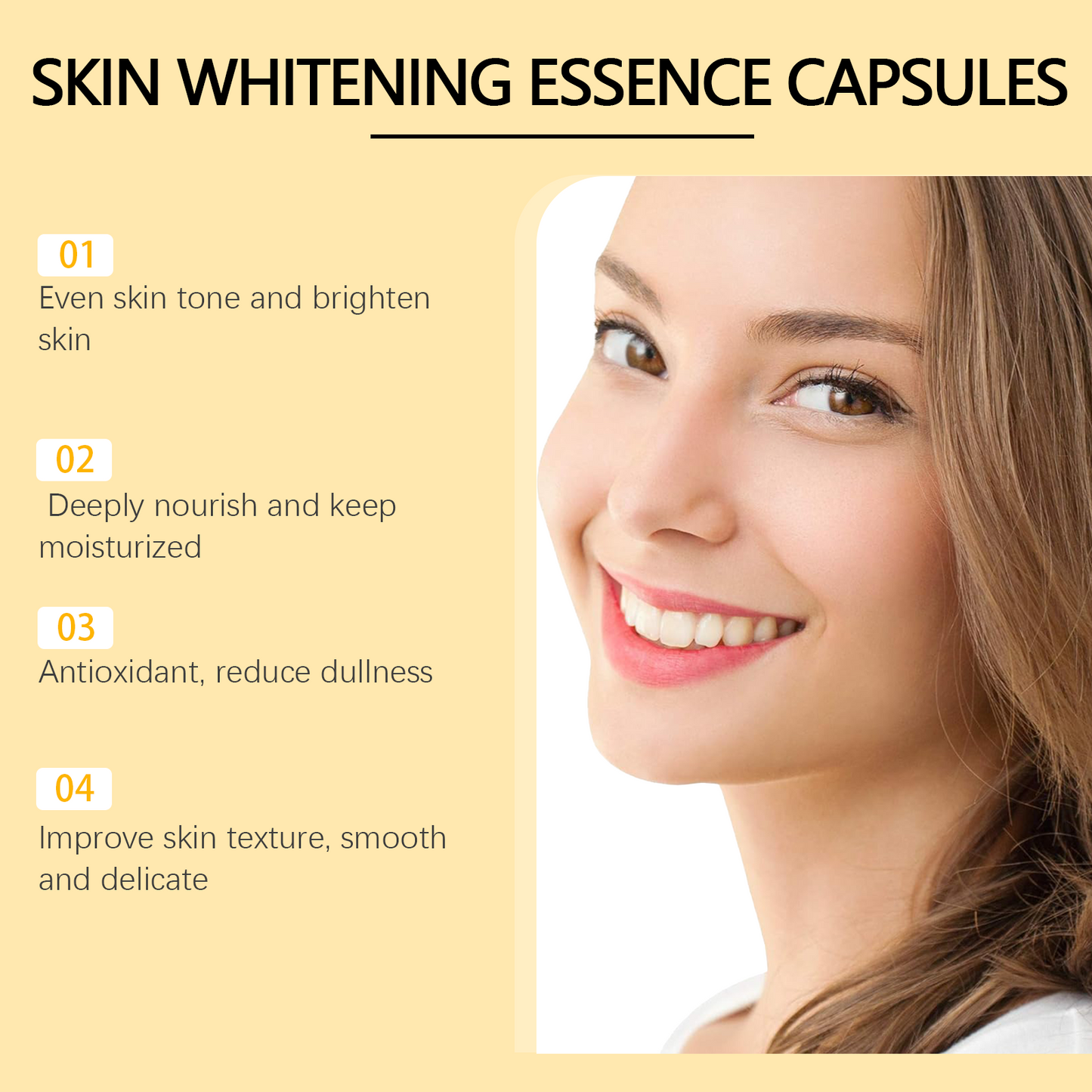 Brightening Skin Capsule | Moisturizing & Lightening