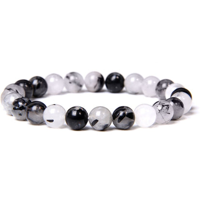 Natural Stone Bracelet | Polished, 8mm, Multiple Sizes