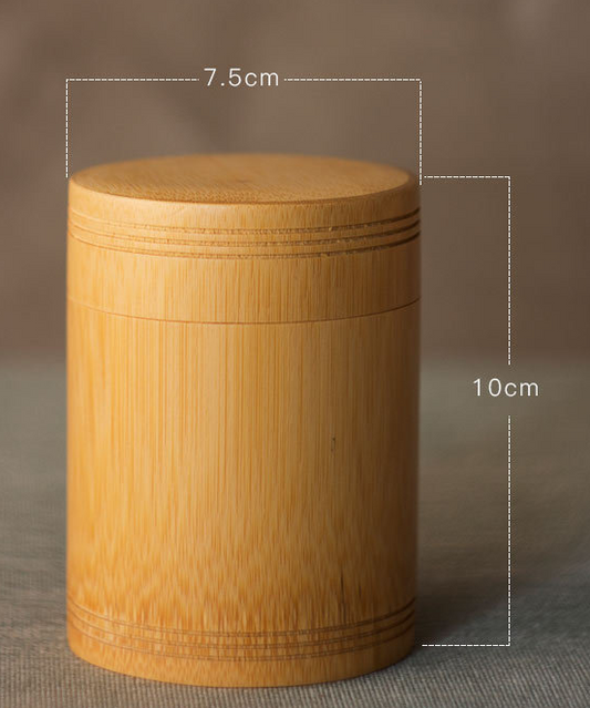 Bamboo Storage Jars | Handmade Containers for Spices