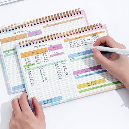 Budget Tally Book Daily Record Income And Expenditure Family Notebook