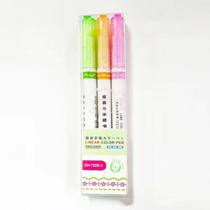 Curve Outline Pen — Roller Line Pen for Journaling