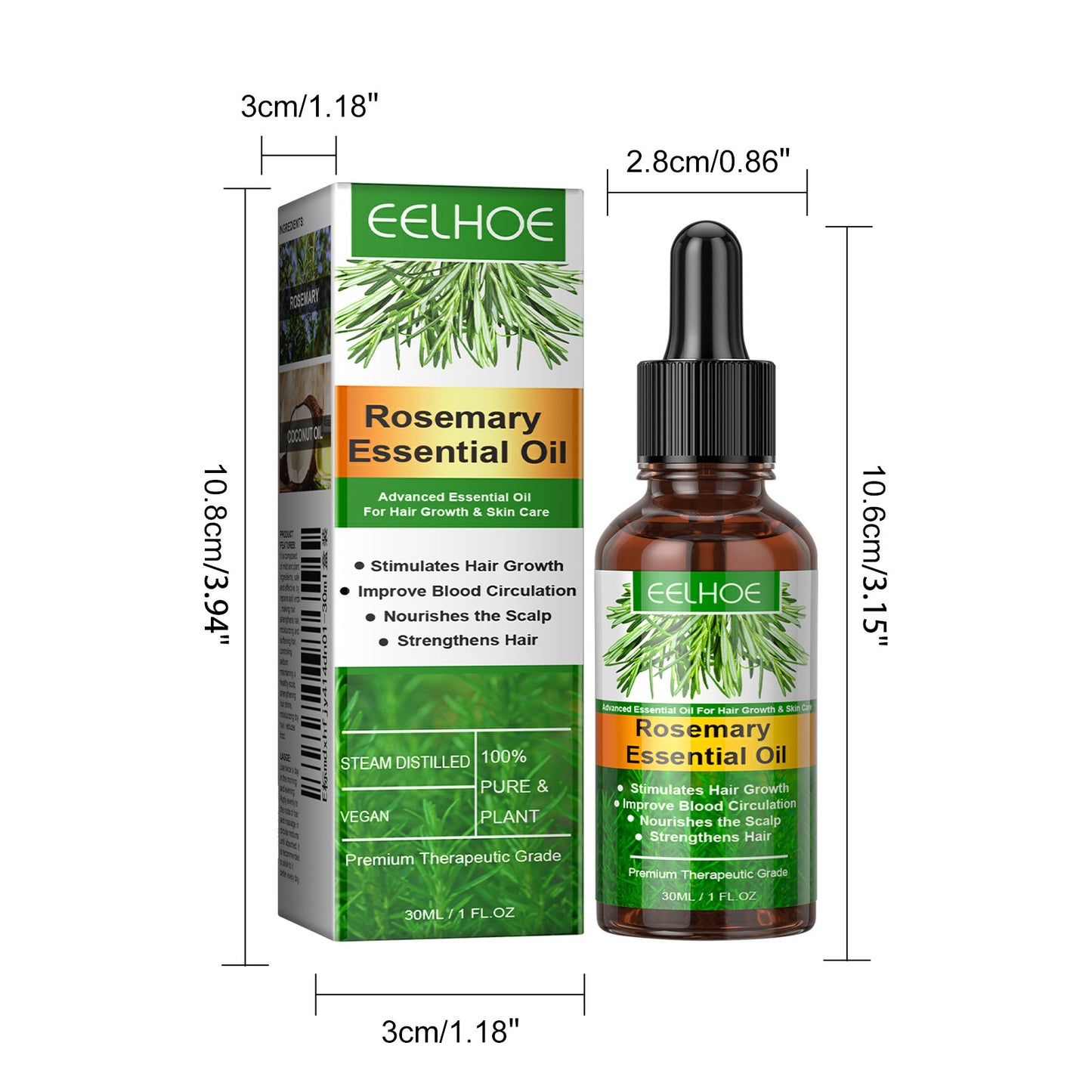 Rosemary Essential Oil | Gentle Scalp Care