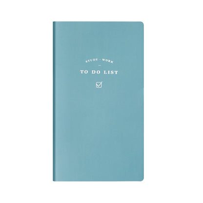 To Do List Notebook — PU Cover, 96 Pages, Macaron & Morandi Colors