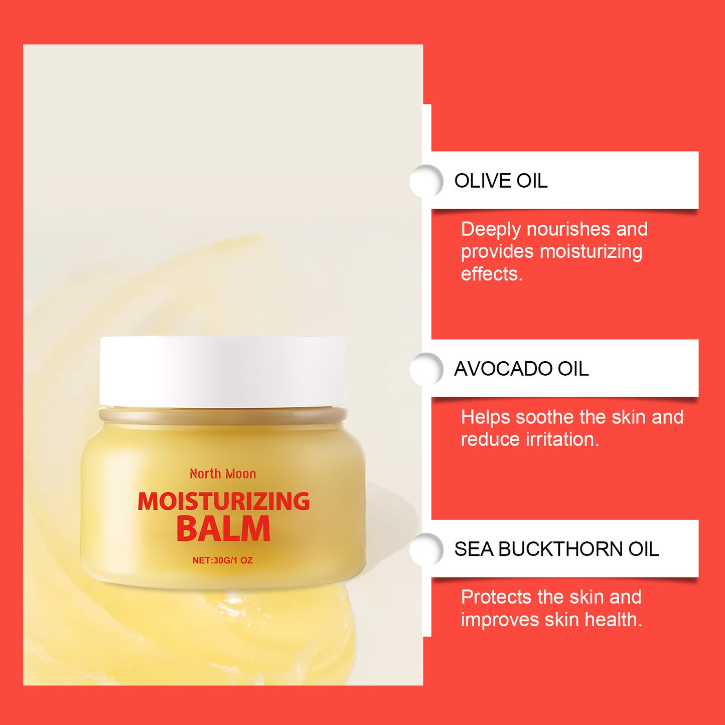 Moisturizing Care Cream | Olive Oil & Avocado Oil