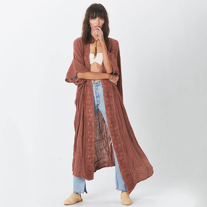 Bamboo Fabric Beach Cover Up | Women's Oversized Dress