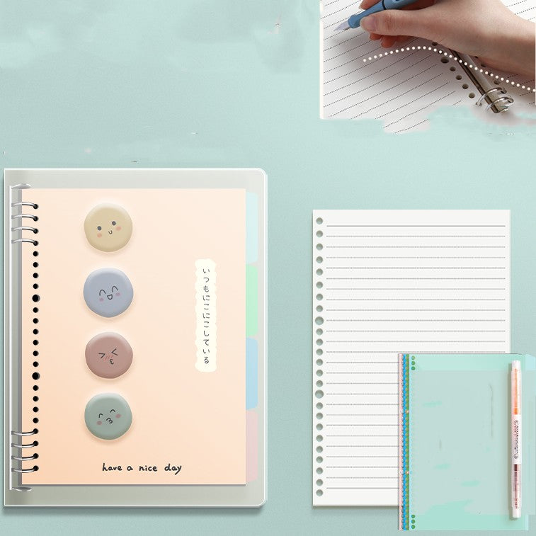 NovaNote No Scratch B5 Detachable LooseLeaf Notebook For Students
