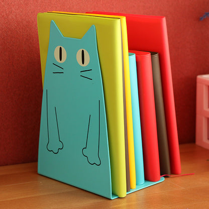 IronCraft Book Standing Iron Bookstand Set One Pair For Home Office Display 14 X 20.5 X 10.5 Cm