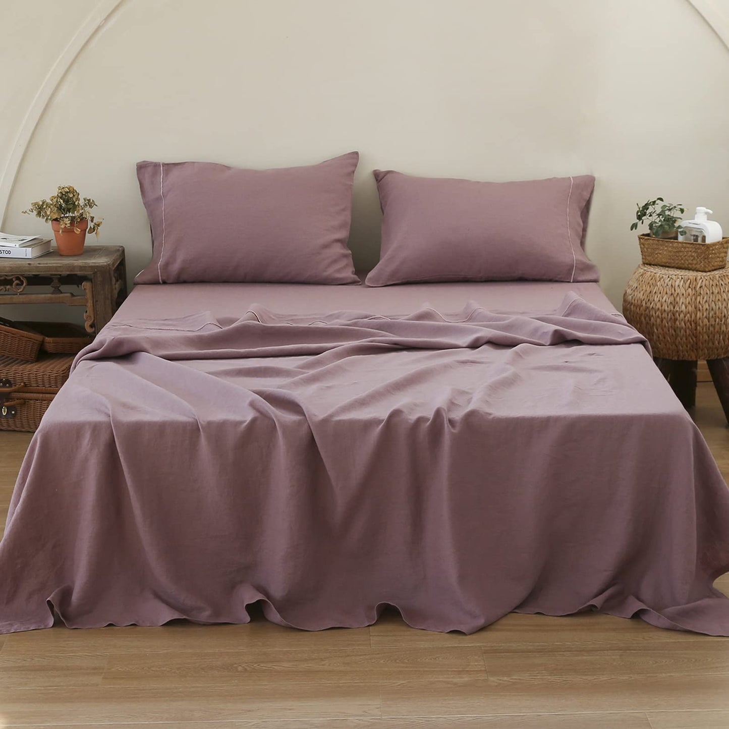 Simple Opulence 100% Pure Linen Sheet Set