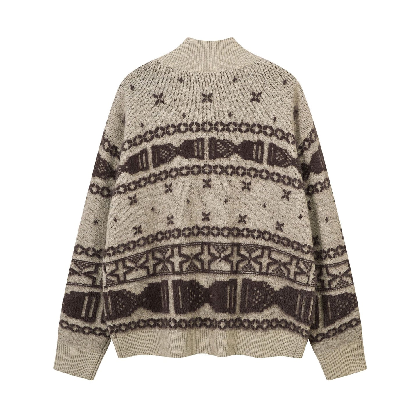 Sweater jacket Knitted sweater