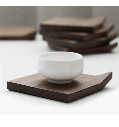 Wood Coaster | Black Walnut, Japanese Style