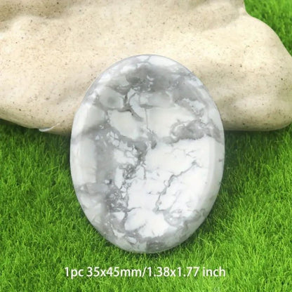 Quartz Massage Stone | Oval, Crystal Healing Decor