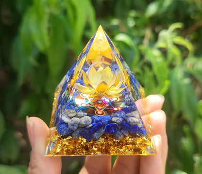 Synthetic Resin Pyramid | Handmade, 5CM to 10CM