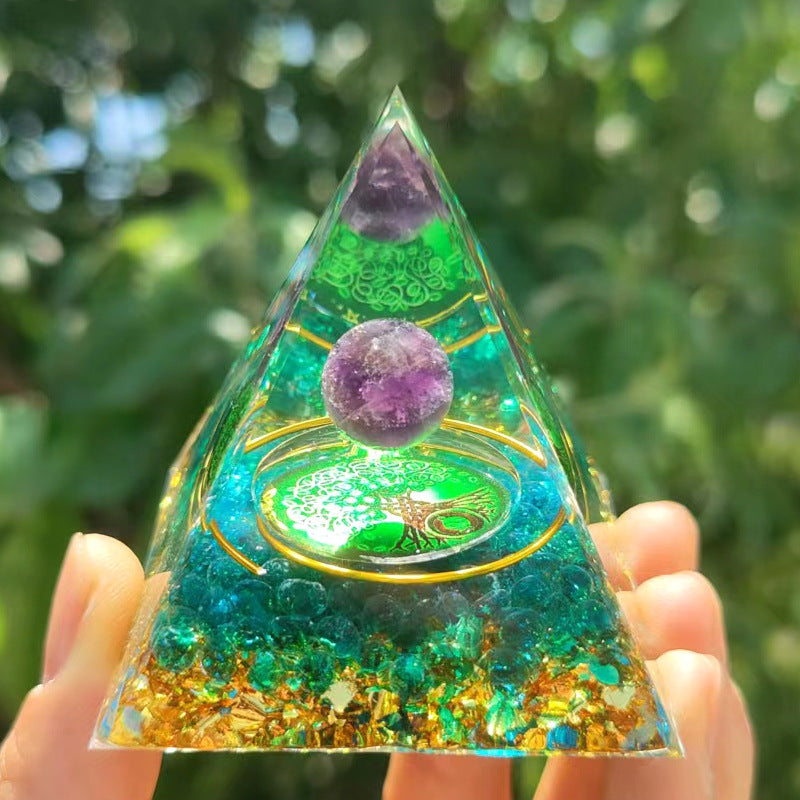 Synthetic Resin Pyramid | 5cm, 6cm, 8cm, 10cm