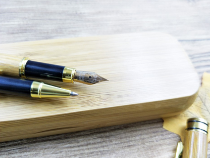 Bamboo Pen Classic Ball Pen 0.58mm Solid Gift Box For Elegant Writing