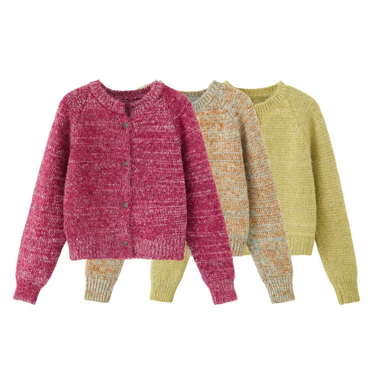 Loose sweater jacket