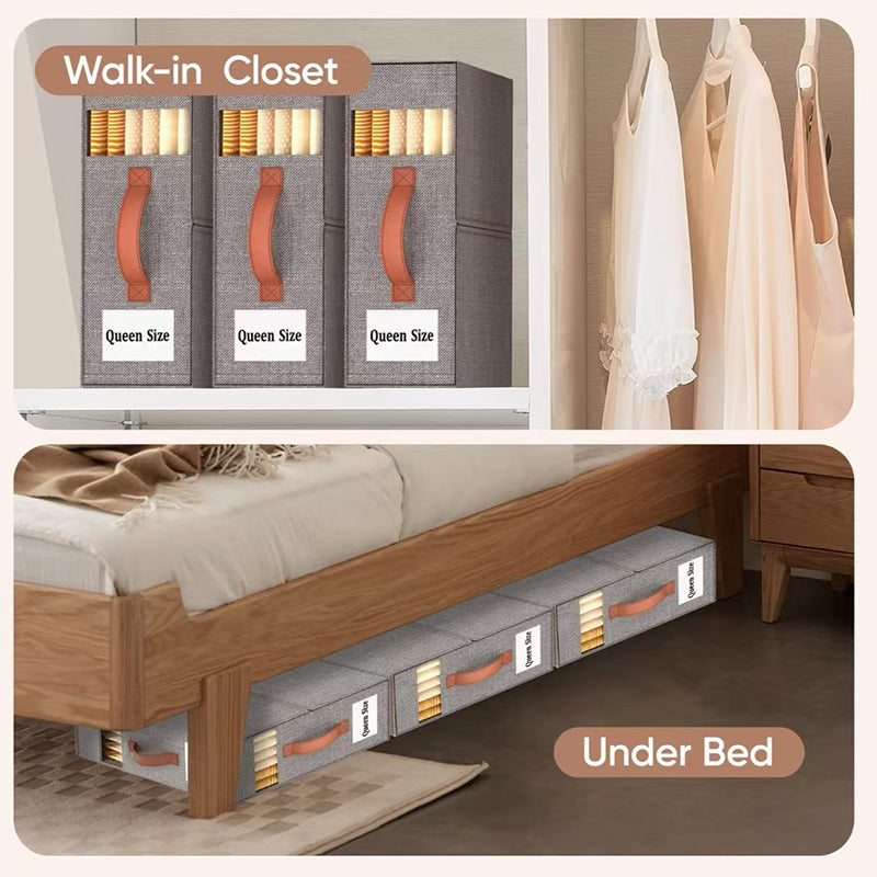 Storage Cubes | Compact Foldable for Linens & Towels