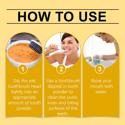Turmeric Dental Powder | Oral Care & Teeth Cleaning