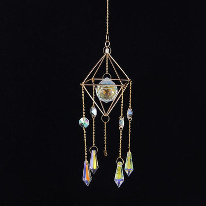 Crystal Wind Chimes | Transparent Pendant Hanging
