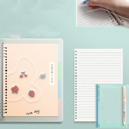 NovaNote No Scratch B5 Detachable LooseLeaf Notebook For Students