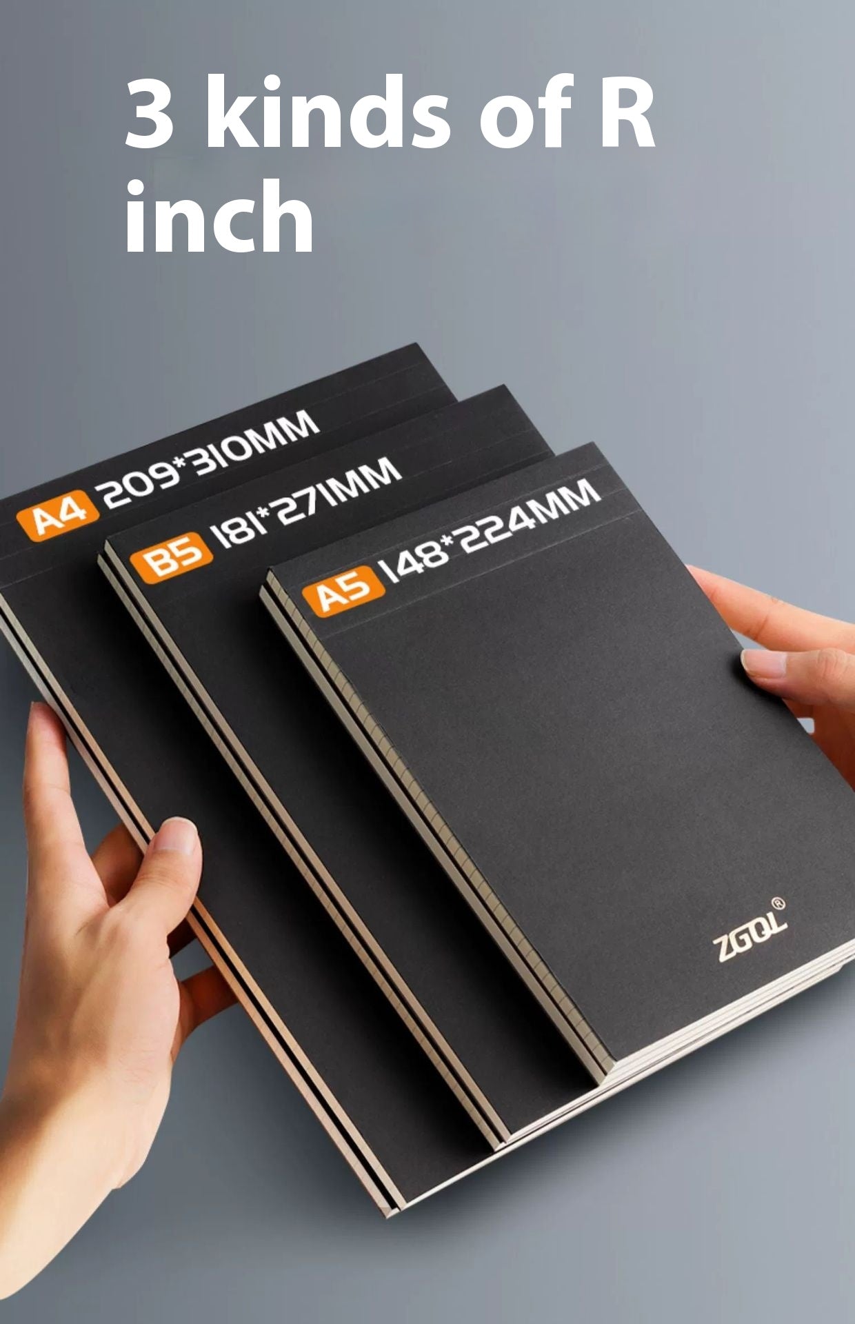 Writing Pads Tearable A5B5 Thickening Plus Size Notebook Simple