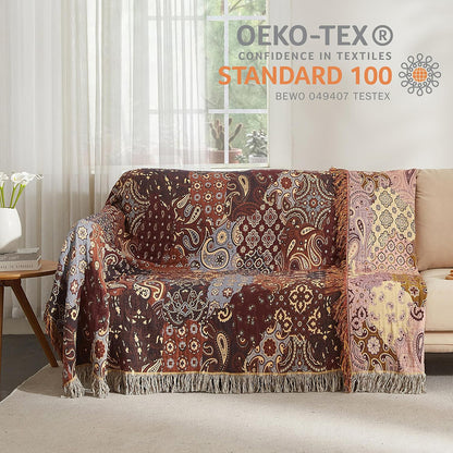 Cotton Blanket | Bohemian-style, Gauze, 150*200 cm