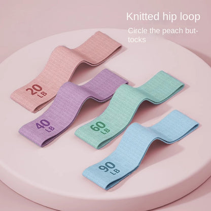 Silicone Resistance Band | Knitted Shaping Hip Ring