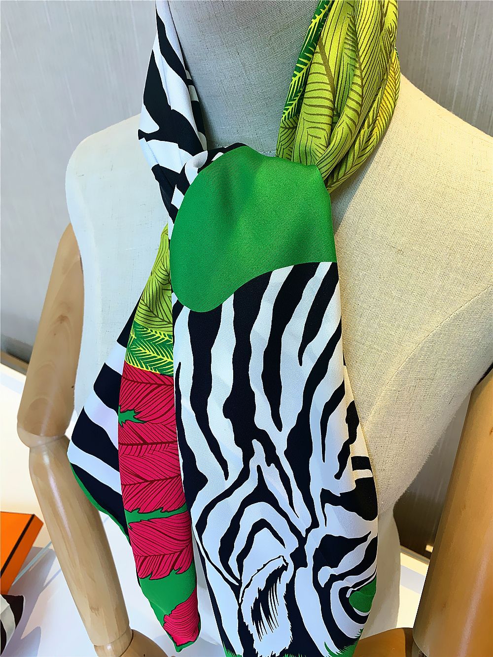 Silk Twill Square Scarf | Pegasus Angel Wings