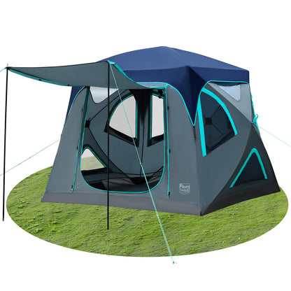 Weather Resistant Pop-Up Tent | 4 Person, Green