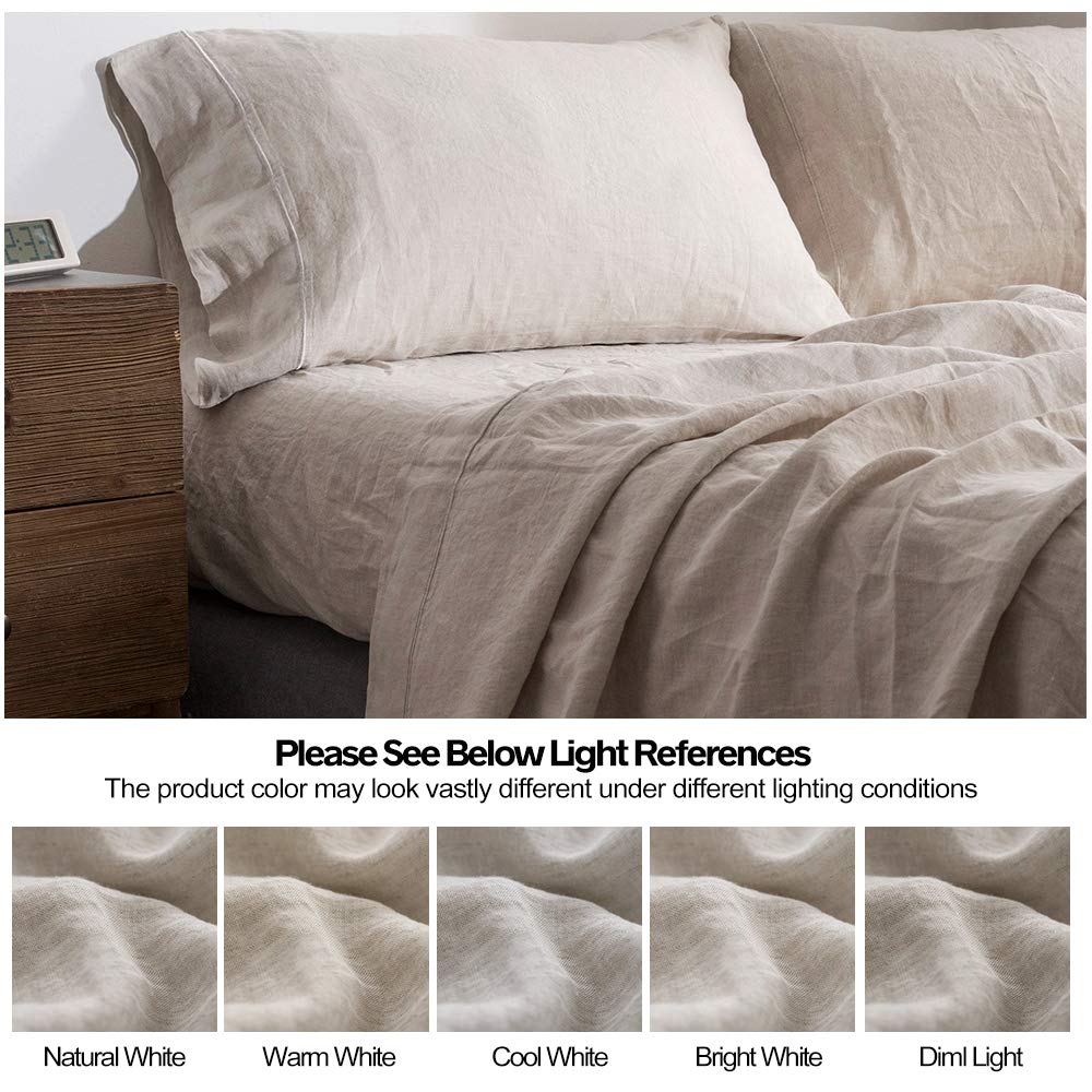 Simple Opulence 100% Pure Linen Sheet Set