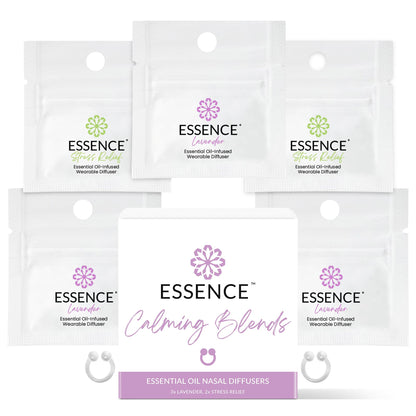 Essential Oil Nasal Diffuser Rings | Self Care Bundle