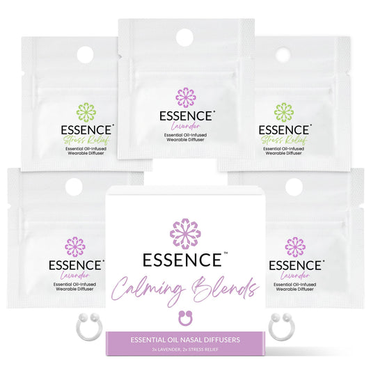 Essence Nasal Diffuser Nose Rings Self Care Bundle – Essential Oil