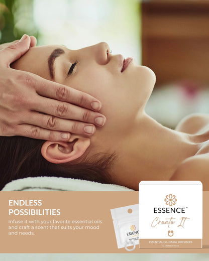 Essential Oil Nasal Diffuser Rings | Self Care Bundle