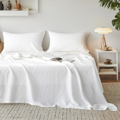 Linen Sheet Set | 100% Pure Linen, Full Size