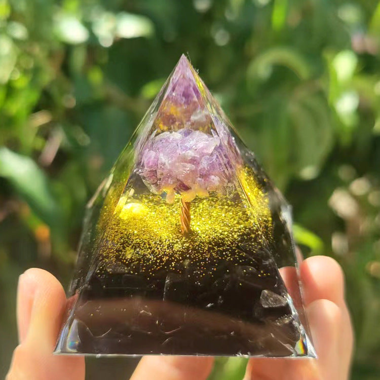 Synthetic Resin Pyramid | Handmade, 5CM to 10CM