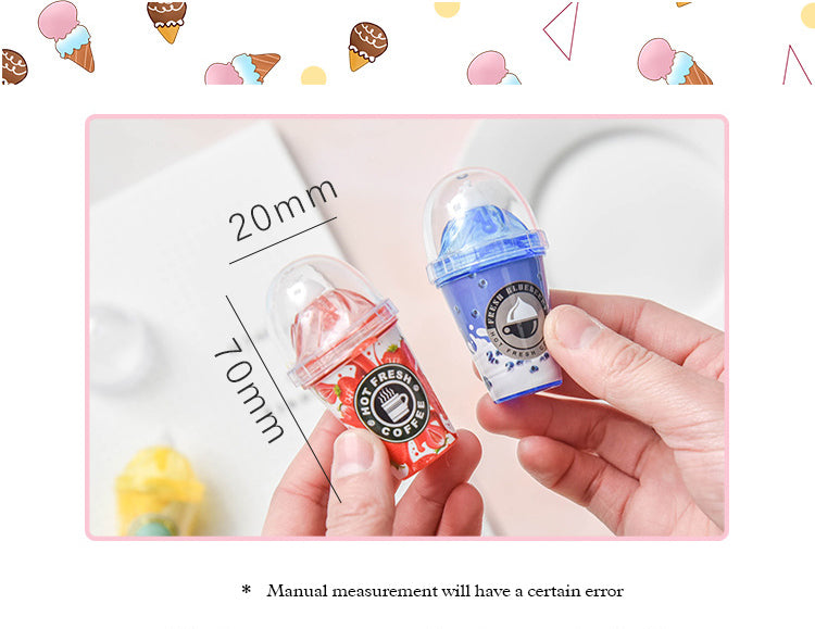 Creative correction with tea cup correction tape