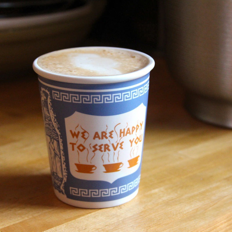 Ceramic Mug | NYC Paper Cup Style, 201-300ml