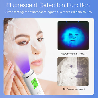 Digital Skin Moisture Tester | Analyzer with Fluorescent Pen